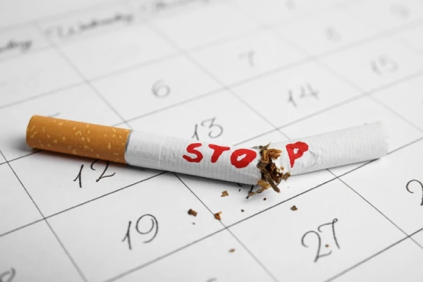 stop fajceniu cigareta na kalendari